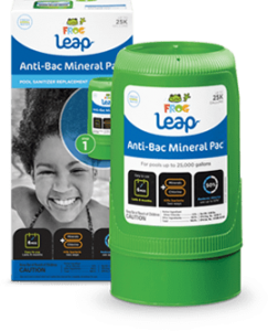 FROG Leap Anti-Bac Mineral Pac cartridge for mineral sanitization inside the Leap Infuzer
