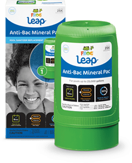 FROG Leap Anti-Bac Mineral Pac cartridge for mineral sanitization inside the Leap Infuzer