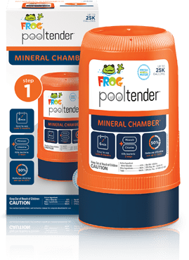 Pool Tender™ Mineral Chamber with packaging