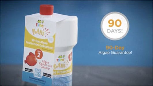 BAM product video placeholder — tutorial on using FROG® BAM to balance and maintain pool water.