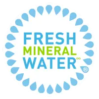 Fresh Mineral Water Logo The FROG brand's Fresh Mineral Logo on a transparent background.