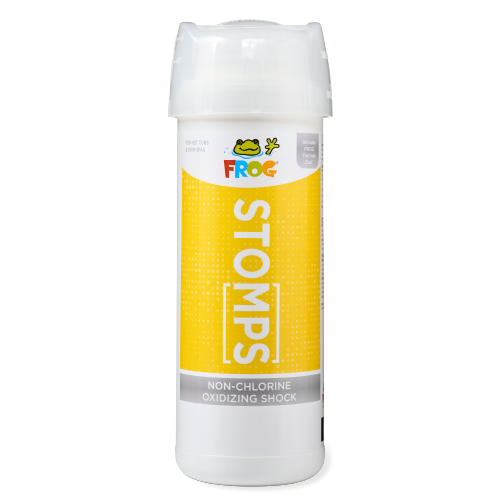 FROG StoMPS™ Non-Chlorine Oxidizing Shock for hot tubs and swim spas.