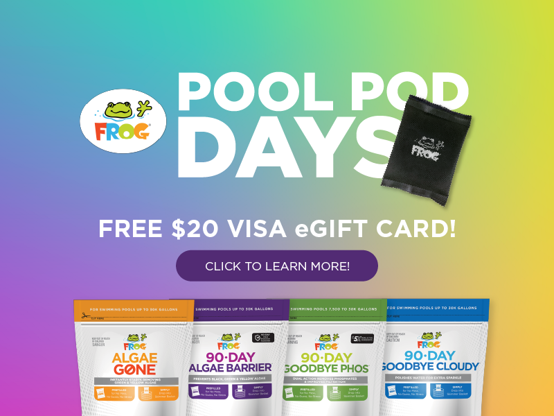 FROG® Pool Pod Days
